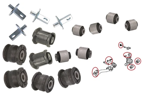 Rear Control Trailing Arm Knuckle Bushings Bushes fits Honda Element 2003-2011