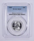 1960 Washington Quarter MS65 PCGS Blue Label