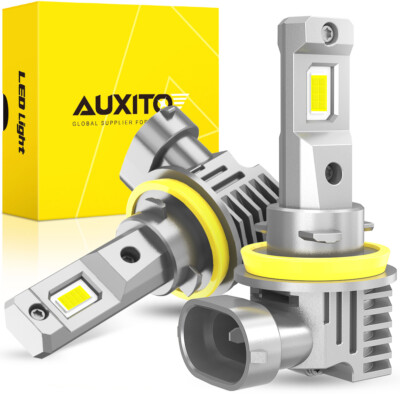 H11 LED Headlight Super Bright Bulbs Kit 6500K White 66000LM High/Low Beam