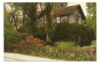Grass Valley California CA Postcard Lola Montez Home 