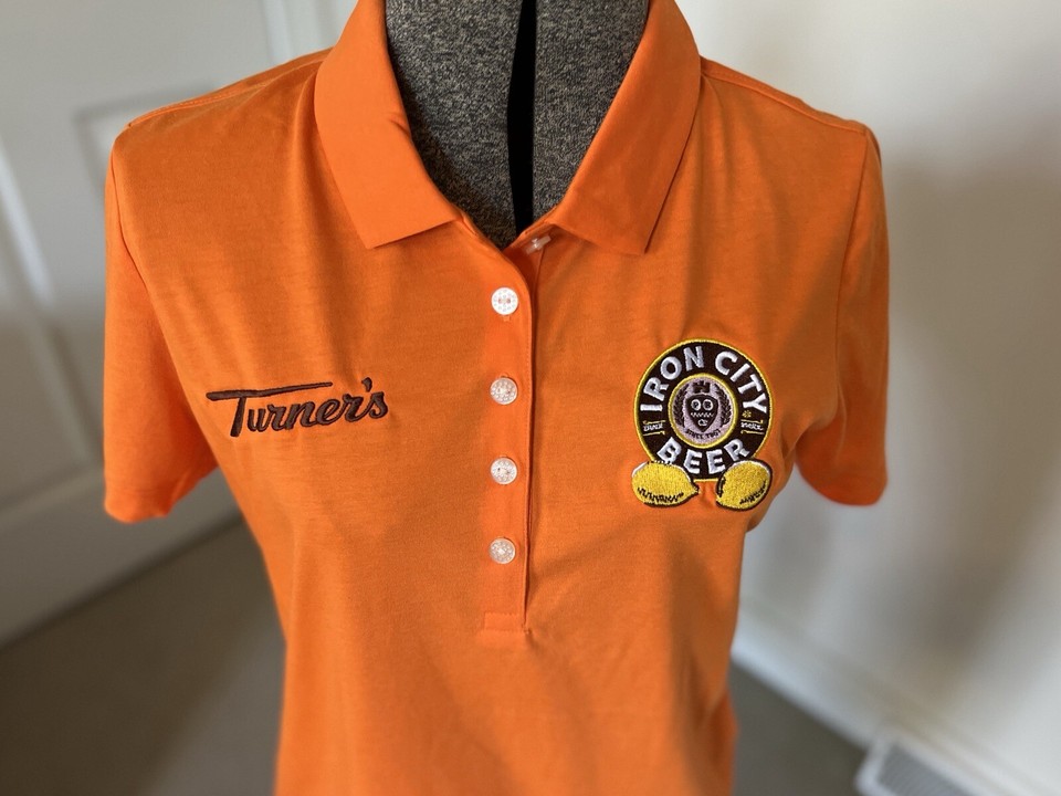 RARE Puma Turners &Iron City Beer Women’s Golf Shirt Medium eBay