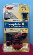 Korky QuietFILL Platinum Complete Universal Toilet Repair Kit 4010M New