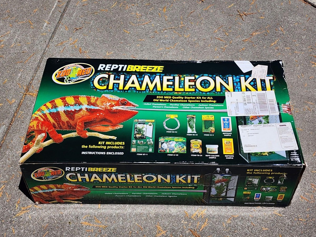 Panther Chameleon Zoo Med Chameleon Starter Kit ZooMed Reptibreeze