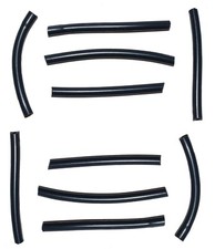 Lego Hose Pneumatic Soft Rubber 45mm [pack of 10] Grey tube tubing technic 