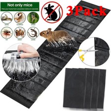 3 Pack 47 Big Mice Mouse Glue Traps Rodent Catcher Rat Board Super Sticky USA