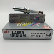 4x NGK DILKAR8P8SY 92411 Iridium Platinum Spark Plug For Honda Accord Acura 1.5T