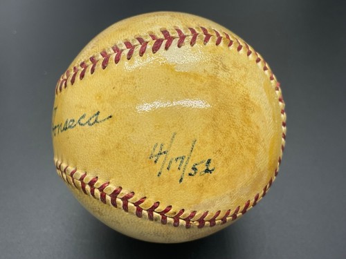 Lew Fonseca "1929 Batting Champion WS Narrator" Signed Autographed baseball PSA - Picture 6 of 9
