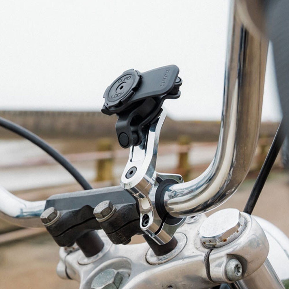 Quad Lock Motorcycle Handlebar Mount PRO Chrome | eBay