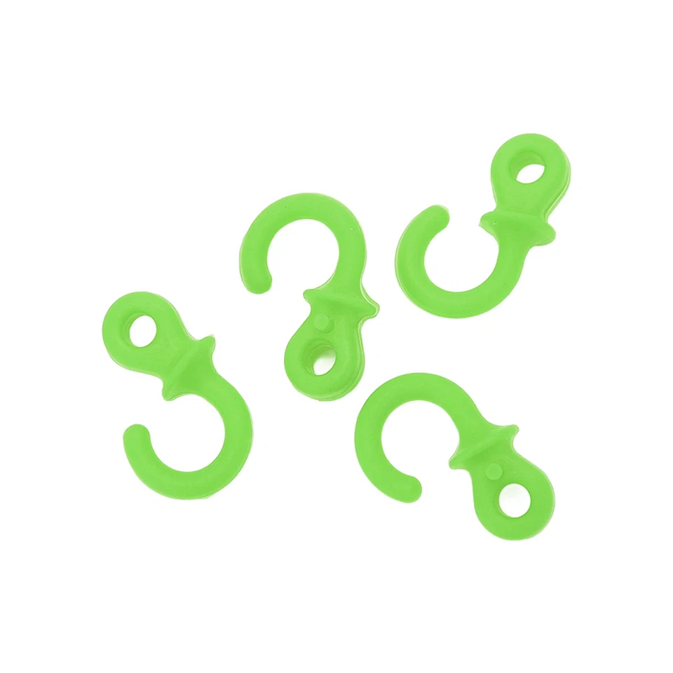 (Green)4Pcs Archery Bow String Silencers Monkey Tail Compound Bow String - Image 2 of 4