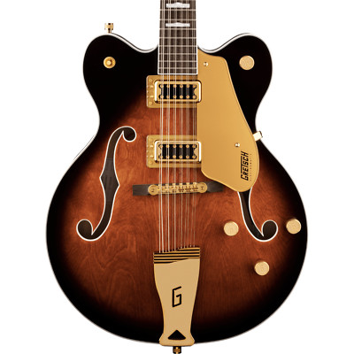 Gretsch G5422G-12 Double-Cut 12-String Electric Guitar, Single Barrel Burst