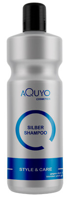 Silber Shampoo Anti Yellow Gelbstich blondes ergrautes Haar Silbershampoo Lila