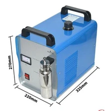 H160 75L Portable Oxygen Hydrogen Water Welder Flame Polisher Polishing Machine