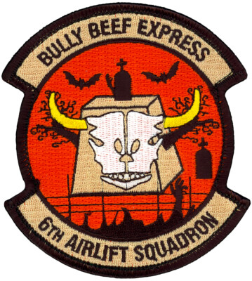 USAFE 510th FS ハロウィンPVCパッチ USAFE 510th FS ハロウィンPVCパッチ