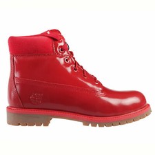 New Timberland Youth 6-Inch Premium Waterproof Boots A151B Red Shine