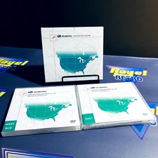 Subaru Navigation System DVD Set Ver. 4.0 – Missing "MID" Disc – OEM GPS Map
