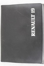 Renault 19 Board Folder for Owners Manual - Owners Manual