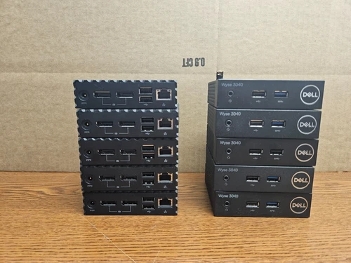 *LOT OF  10* Dell Wyse 3040 N10D, Atom 2GB DDR3 SDRAM 8GB SSD | UNTESTED | READ