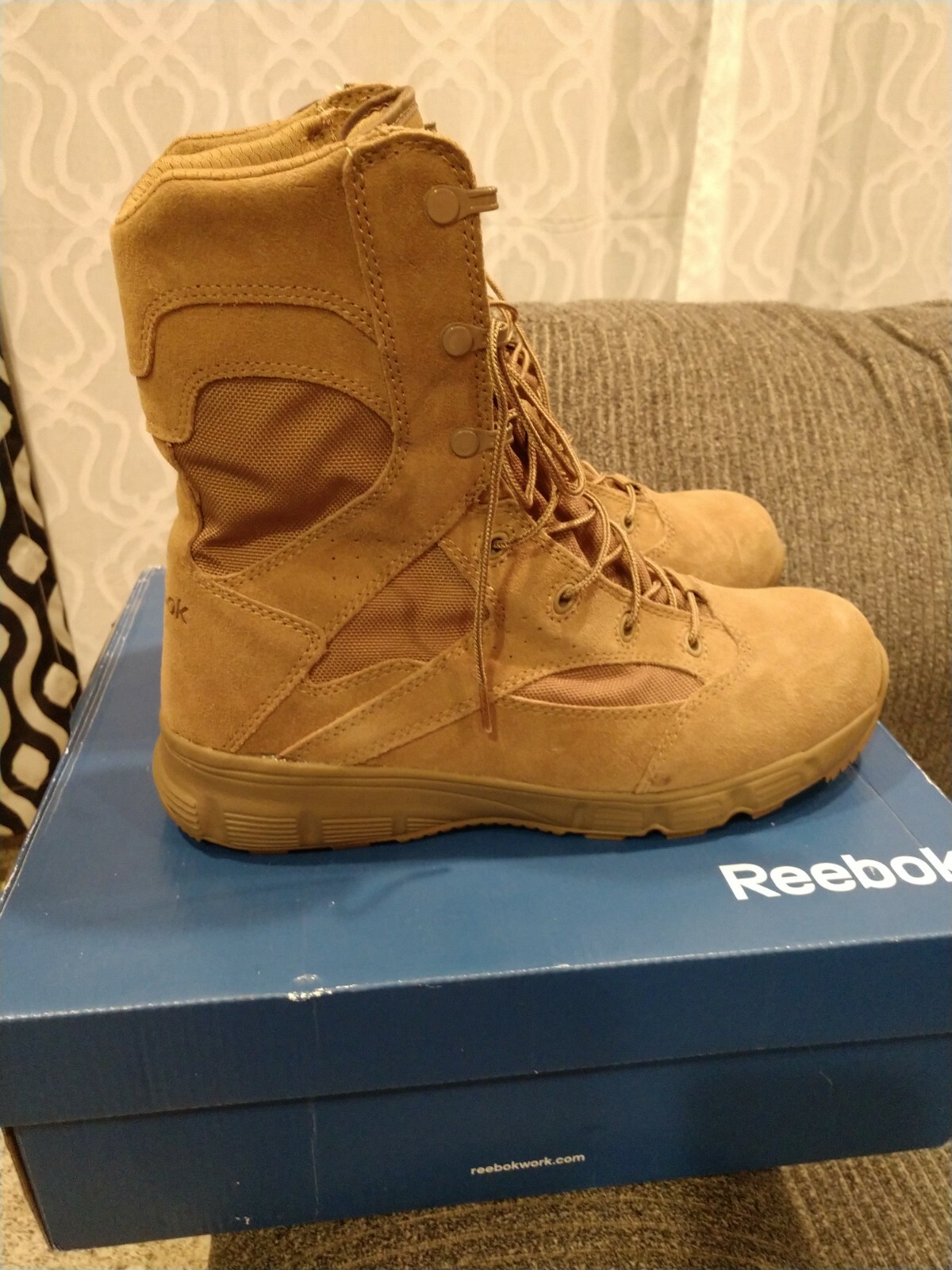 Soft-Toe Military Boot Coyote Brown 