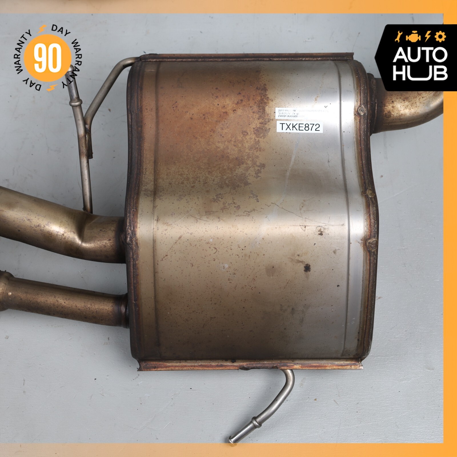 Maserati Quattroporte M139 Exhaust Mufflers Dual Tips Left & Right Side Set 74k