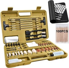 Gun Cleaning Kit, Universal Gun Cleaning Kit for All Caliber Shotgun Pistol Rifl
