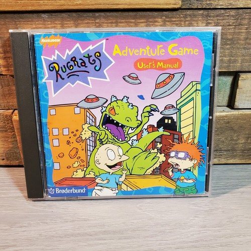 Vtg Rugrats Adventure Game CD-ROM Windows Mac 1999 Homeschool Nickelodeon 90s - Picture 6 of 6