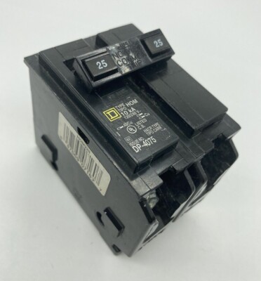 Square D Homeline 2P HOM215 20A 25A 30A 35A 40A 45A 50A 60A 70A Plug In  Breaker