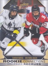 2023-24 UPPER DECK TIM HORTONS ROOKIE CONNECTIONS #RC-15 NURSE / BACH