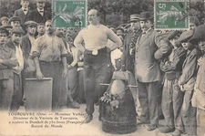 CPA 61 TOUROUVRE MONSIEUR VERHAERT DIRECTEUR DE LA VERRERIE DE TOUROUVRE A SOULE