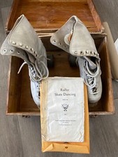 Betty Lytle Styled By Hyde Roller Skates Zephyr Fo-Mac wheels wht sz Unknown ED1