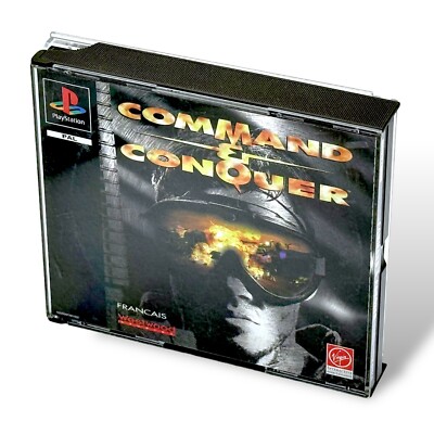 Command & Conquer PS1 Playstation 1 Game + Manual PAL Version