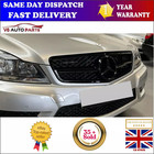 Front Grille logo Black Badge For Mercedes C-Class W204 C204 C220 C200 E220 E250