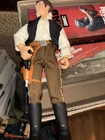 Vintage STAR WARS Han Solo 12" Inch Action Figure 1992 Hasbro With Blaster