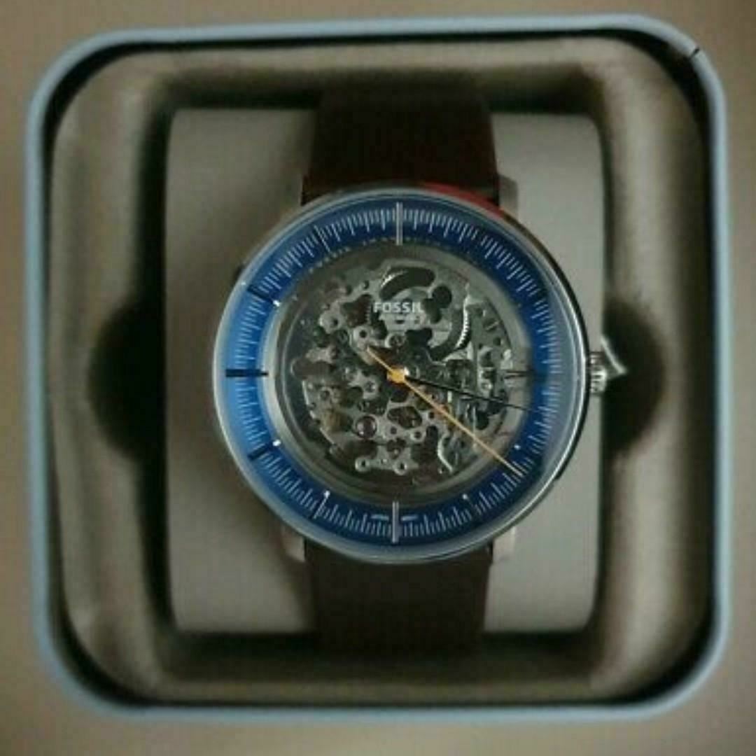 Fossil CHASE AUTOMATIC_ME3163 自動巻き腕時計 Chase Automatic Black Stainless Steel Watch