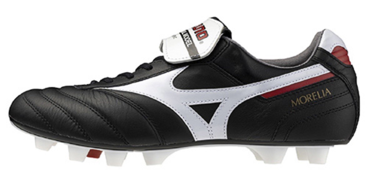 Mizuno MORELIA JAPAN P1GA250001 Black Kangaroo Leather authentic