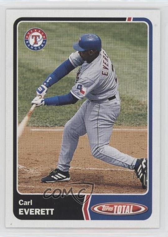 2003 Topps Total Carl Everett #856 0q3