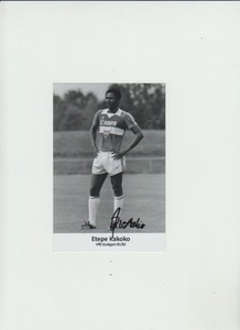 Horst Köppel Autogrammkarte VfB Stuttgart Spieler 70er Jahre Original Sign. gebraucht kaufen bei