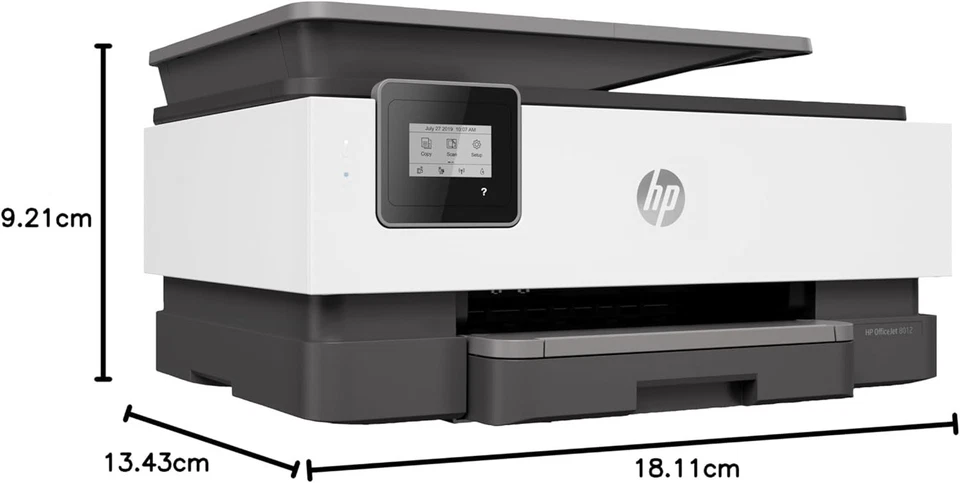 HP OFFICEJET 8012 DUPLEX WIRELESS/USB COMPACT ALL-IN-ONE A4 COLOR INKJET PRINTER - Image 2 of 4
