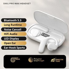 Wireless Sports Earbuds Headsets Earhook Heavy Bass Earphone Headphone Stereo US