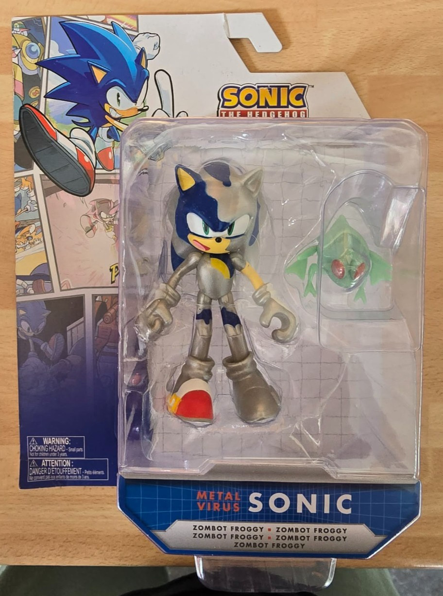 Figura de acción Sonic The Hedgehog Metal Virus Sonic 5"