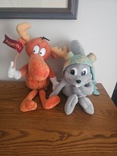 Rocky and Bullwinkle Stuffed Toys