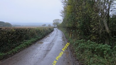 Foto 6x4 Emley Lane Bourne\/ST4859 Eher nass und matschig auf diesem Herbst e c2016