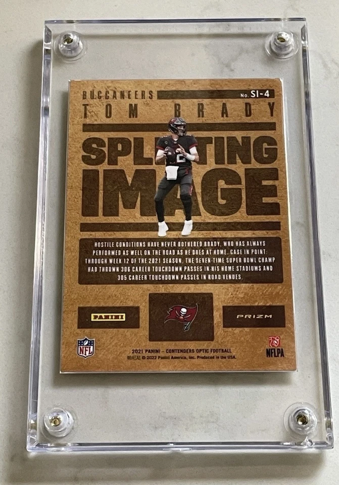 Panini 2021 - Tom Brady Contenders fútbol óptico Nº SI-4 ¡¡Ver descripción!!! Foto 2 de 2