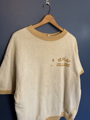 トップス Vintage 60's raglan fede sweat Vintage 60s Penneys Banded Raglan Sweatshirt Mens Small Teal