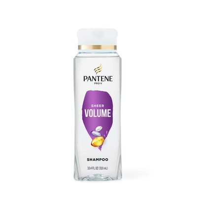 Pantene Pro-V Volume and Body Shampoo, All Hair Types, 10.4 Fl Oz