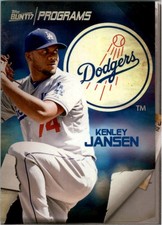 2017 Topps Bunt Programs #PRKJ Kenley Jansen - BB