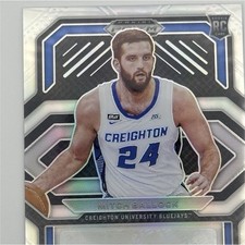 Panini 2021 Prizm Draft Picks Mitch Ballock Creighton Penmanship Auto RC CP-MBA