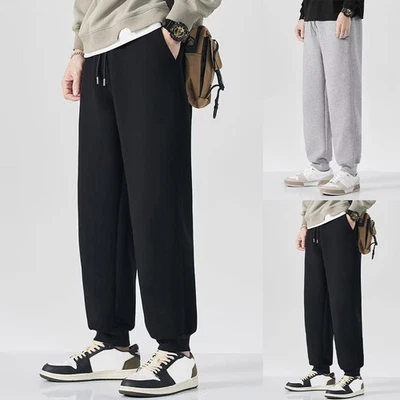 Herren Jogginghose Jogger für freizeit Jogger Hose Knöchellang Gerader - Bild 1 von 4