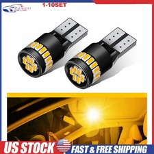 T10 194 168 24smd Led Interior Light Bulb Super Bright Canbus Amber 2400lm 2-20x T10 194 168 24smd Led Interior Light Bulb Super Bright Canbus Amber 2400lm 2-20x