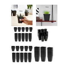 Square Nursery Pots Starter Modern Indoor Outdoor Reusable Bonsai Planter Pot