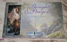LEANIN TREE Thoughts & Prayers~with Scripture~CARD ASSORTMENT #90615~20 designs